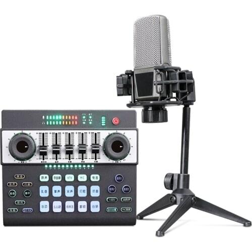 2020 S8 latest style high quality live mobile phone USB external interface sound card, welcome OEM