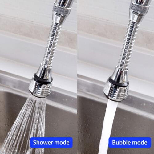 360 Rotatable Faucet Bubbler Water Saving Tap Head Aerator Diffuser Faucet Nozzle Water Filter Swivel Head Kitchen Bathroom