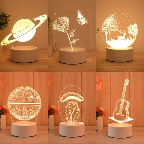 3D Neon Sign Aesthetic Wedding Party Teen Room Decor Manga Lamp Atmosphere For Home Bar LED Novelty Gift Night Indoor Lighting