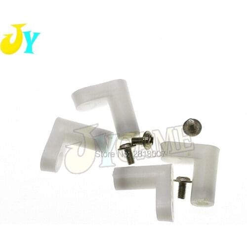 Free Shipping 50pcs L Type PCB feet with screw for arcade jamma game board PCB Mounting Feet game machine cabinet