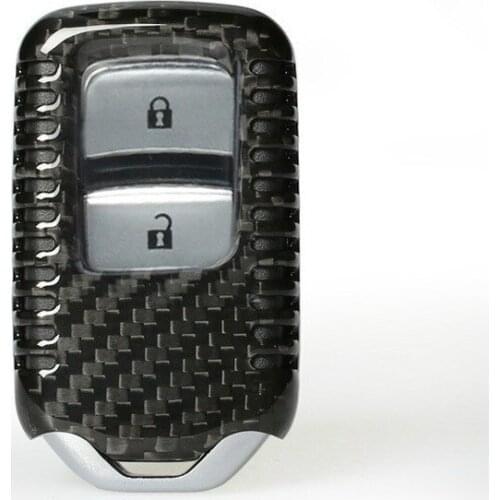 Car Key Case Cover shell Carbon Fiber Suitable for Honda CRV Lingpai Xrv Accord Jie De Ge Shi Tu Si Platinum Rui Xin Fit Yi Zhi