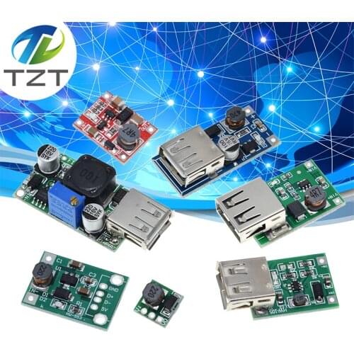 DC-DC Boost Module 0.9-5V To 5V 9V 480MA 600MA 1200MA 2000MA USB Output Voltage Step UP Lithium Battery Module For Phone Camera