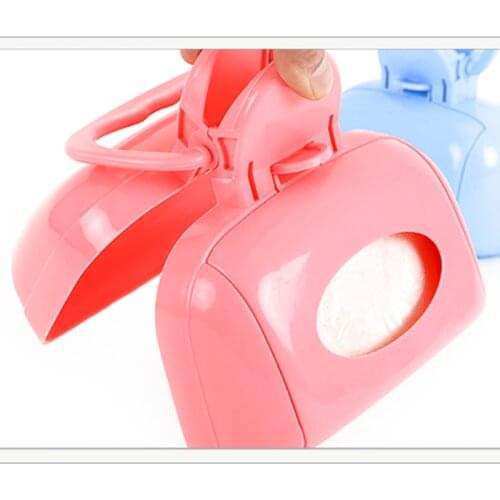 Dog Cat Pooper Scoopers Zero Waste Scooper Excretion Clean Pickup Clip Poop Garbage Dogs Products Cat Yard Cleaner Tools 1Pcs