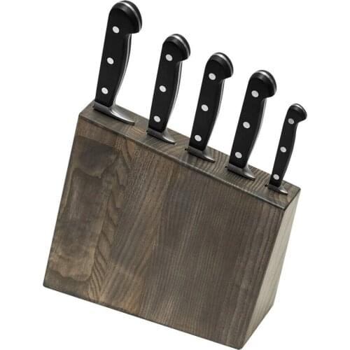 Pirge, 5pcs Knife Set with Wood Organizer, Professional Household Knives, Kitchen Knives and Chef Knives-49006 Classic