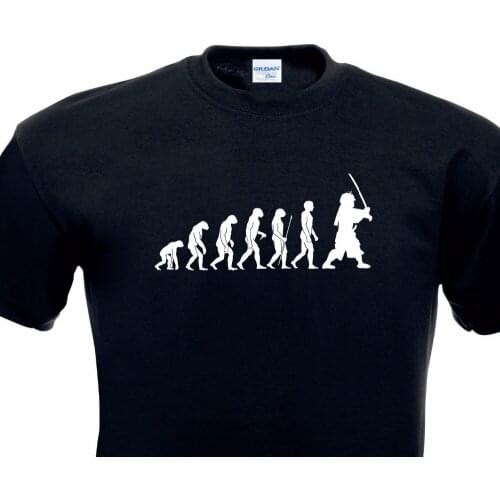 2019 hip-hop brand new clothing evolution T-shirt samurai Bushi Japanese warrior warrior aristocratic peace era casual Tee shirt