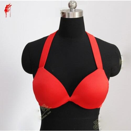 New arrival belly dance bra spandex dance bra top sexy latin dance bra top dancers clothes
