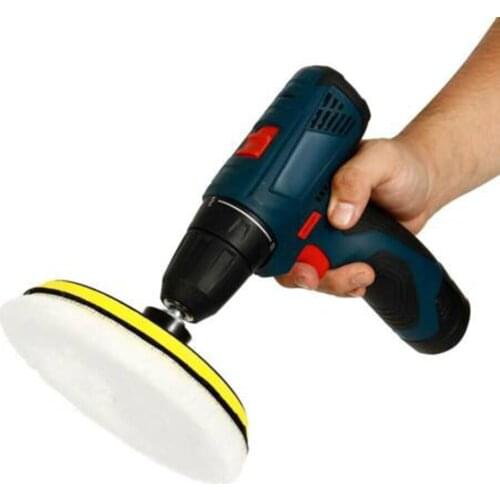 Wool Polishing Pad Car Glass Furniture Cleaning Polisher Drill Attachment Tool