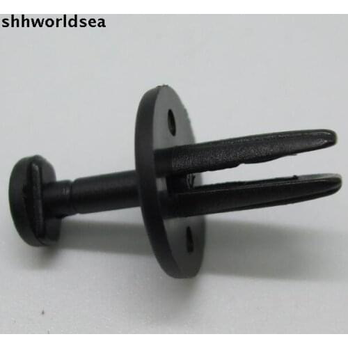 Shhworldsea car clip front fender mud skirt liner puch retainer for GM 14019205 14019206 16514113 for chry 342016121 6514113