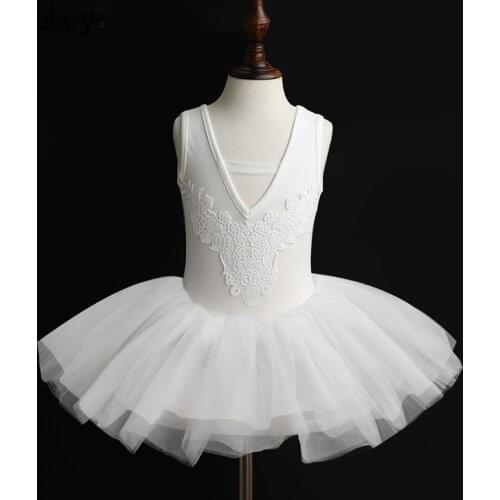 Dance Leotard for Girls Dancewear Ballet Leotard Tutu Ballerina Dress Kids Ballet Leotard Cheerleading Practice Wear