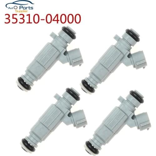 YAOPEI 4Pcs Fuel Injectors nozzle For Hyundai i10 2011-2016 Kia picanto 2011-2014 1.5L 235310-04000 3531004000