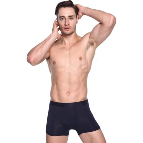 New Boxers For Men Underwear Modal Boxers Male Cuecas Boxer Homme Elastic waist Shorts Big Size 3 pcs