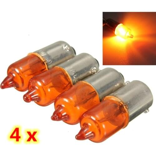 12v 21w Universal Light Bulb Amber Auto Motorcycle Motorbike Scooter Mini Miniature Indicator Light Bulbs