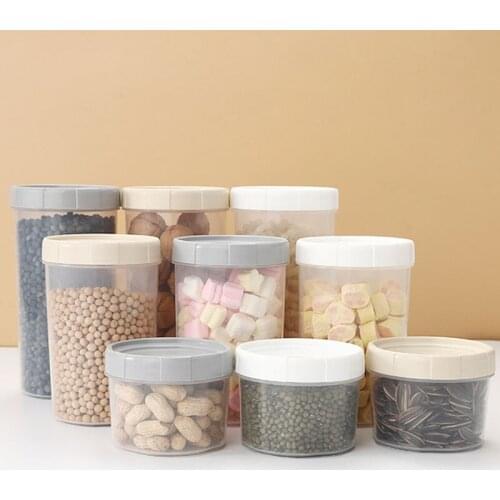 Moisture-Proof Sealed Storage Bottle Storage Tank Grain Dispenser Food Containers Kitchen Organizer Fridge Organizer Boxes