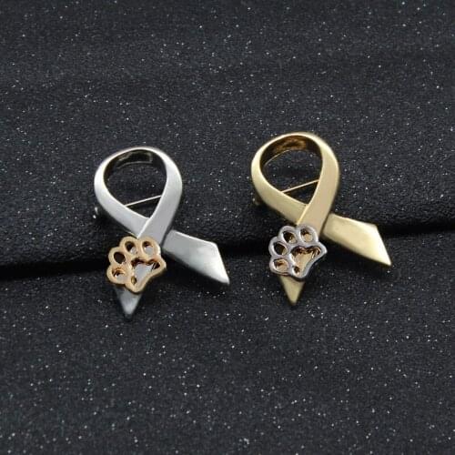 10pcs Paws Brooch Pins Stand Against Animal Abuse Awareness Pin Dog Claw "Prevent Animal Cruelty" Awareness Pin