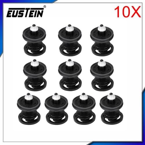 10Pcs Car Interior Door Clips For VW Passat Golf Gti MK6 Polo 6R A4 A5 A6 A8 7L6868243 D222