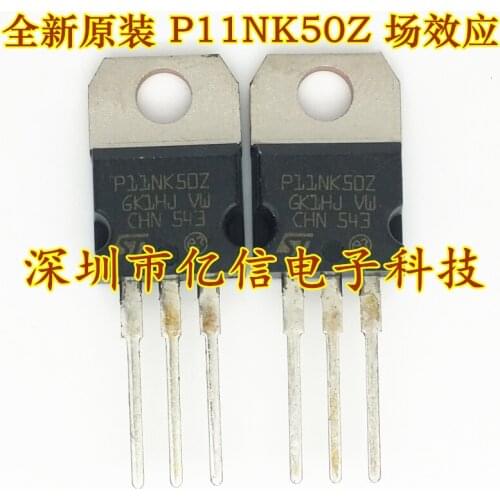100% New&original P11NK50Z MOS STP11NK50Z 500V11A In Stock