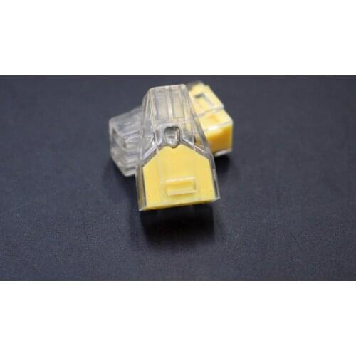 100pcs pct-102 fast terminal, 2-pin conductor terminal and 0.75-2.5m2 wire connector