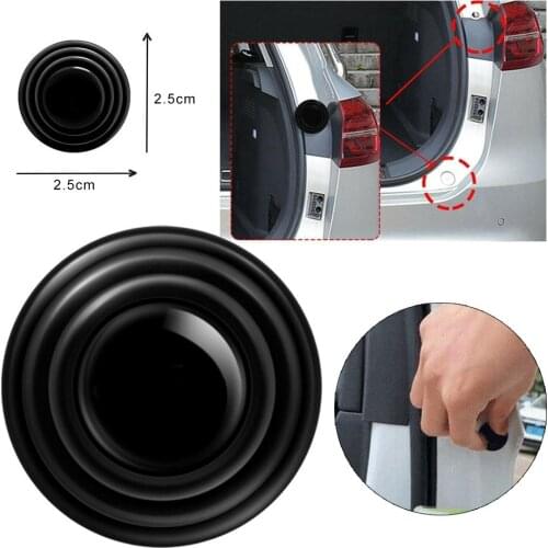 Universal 16Pcs Plastic Car Door Shock Absorber Cushion Gasket Soundproof Patch Sticker For Renault Clio Door Panel Clip Damping