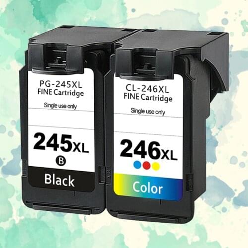 245 246 Ink Cartridges Replacement for Canon PG 245 CL 246 XL for Pixma iP2820 MG2520 MG2920 MG2922 MG2924 MX492 MX492 Printer