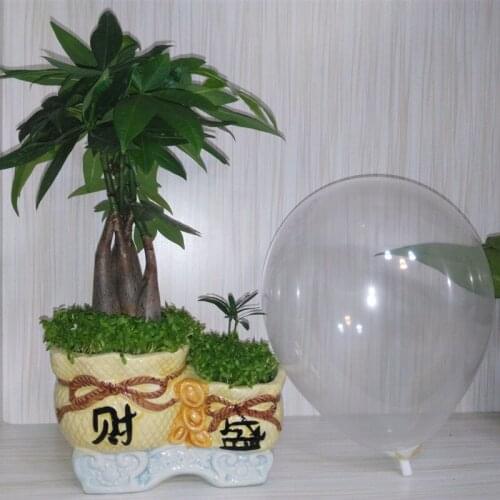 50 pcs/lot 5inch Clear Romantic Pearl Transparent Latex Balloons Helium Ball For Birthday Wedding Party Decor