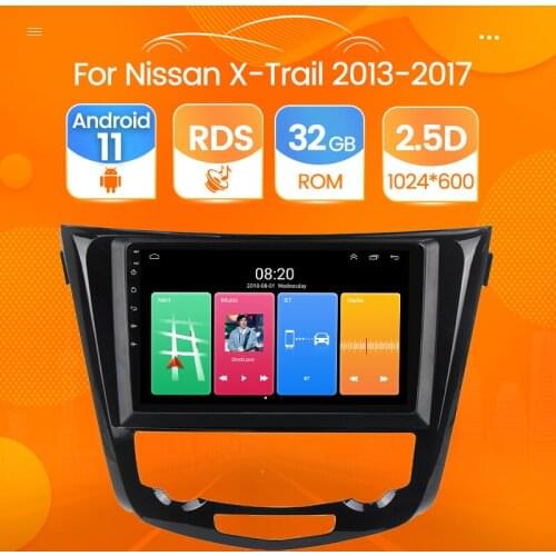 2G+32G Android 11 Car Radio GPS Multimedia Player for Nissan X-Trail Qashqai 2 J1T32 Qashqai J10 J11 2013 2014 2015 2016 2017
