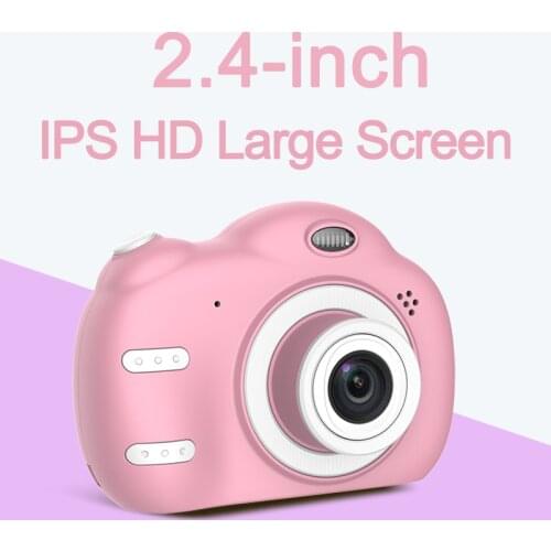 Childrens Camera Waterproof 1080P HD Screen 8 Million Pixel Kids Cartoon Cute Digital Video Camera Toys Outdoor Photography