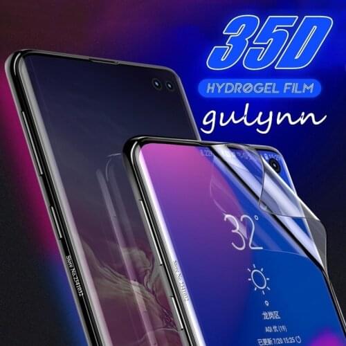 Full Cover Hydrogel Film For Samsung Galaxy M 10 20 30 New 35D Screen Protector Film For A 10 20 30 40 50 60 70 80 90 A01 Film