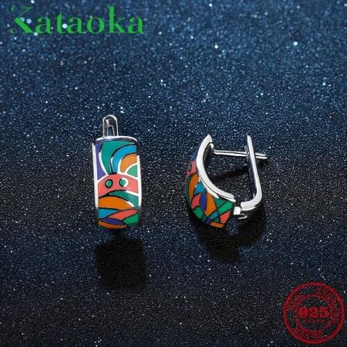 Kataoka Women's Silver Earrings
