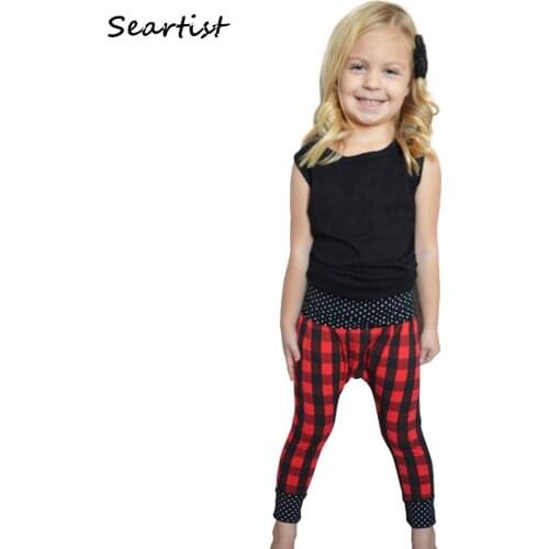 Seartist Bebes Leggings Baby Boys Girls Red Plaid Pants Newborn Kids Long Pants Baby Girl Joggers Bebes Boy Clothes 2021 New 48