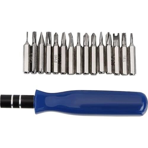 Multifunction 16 in 1 Precision Screw Driver Magnetic Tip Mobile Phone Repair Tool Set Opening Tools Screwdriver Set