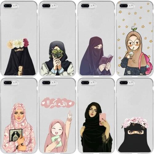 Muslim Islamic Gril Eyes Arabic Hijab Cover Case for Xiaomi Redmi K20 K30 4X 4A 5A 6A 7A 8A 9C 9A Pro Plus