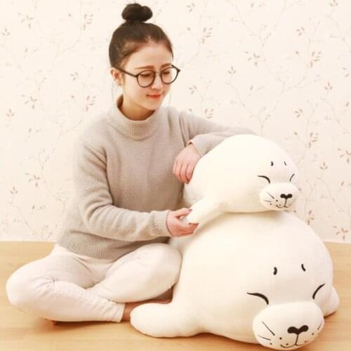 Soft Sea Lion Plush Toys Sea World Animal Seal Plush Stuffed Doll Baby Sleeping Pillow Kids Girls Gifts