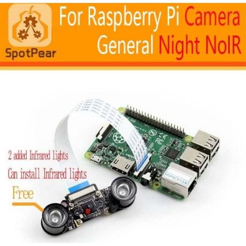Raspberry Pi NoIR Night camera With free 2 IR light