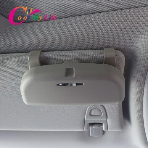 New Sun Visor Car Glasses Sunglasses Holder Case for LADA Vesta Granta 1300 Niva Samara Signet Priora Kalina Safarl Largus Vaz