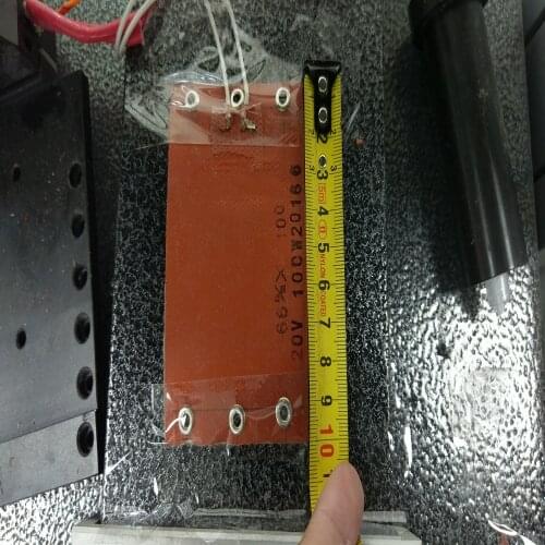 63X100mm 20V 100W car Engine Oil Pan Sump Tank Heater Pad Silicone oil heating Pad Engine Oil Tank Wear Protect