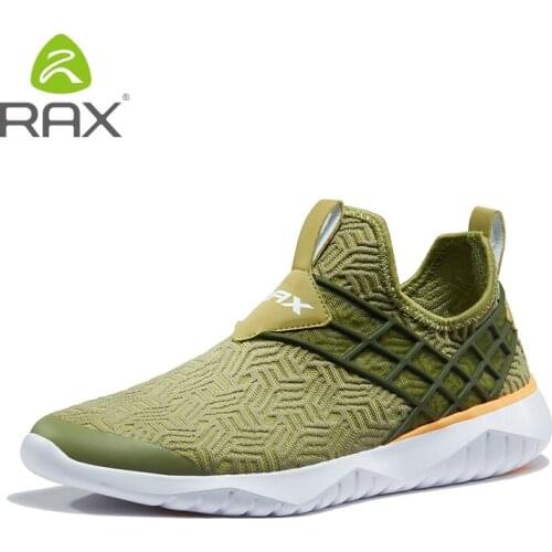 Rax Men Professional Hiking Shoes Breathable Slip On Trekking Boots Outdoor Lightweight Sneaker For Man Camping Climbing D0725