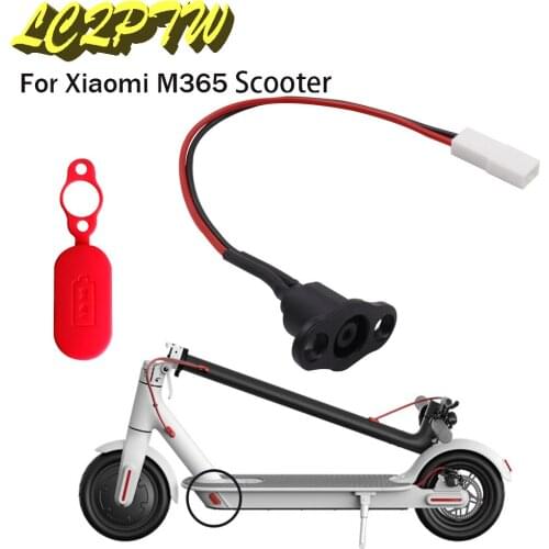 Charging Port Dust Plug Rubber Case For Xiaomi M365 Electric Scooter Battery Power Charger Line Hole rubber Cover Accessories