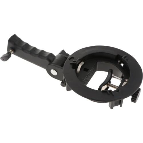 S-Type Bracket Bowens Mount Holder For Speedlite Flash Light Snoot