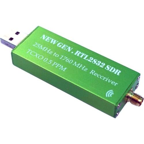 With TCXO temperature compensated crystal oscillator RTL-SDR receiver RTL2382U SDR software radio receiver TXCO