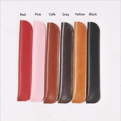 Pu leather pen bag