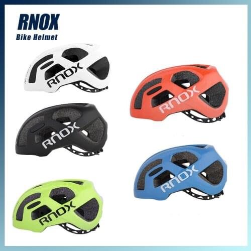 RNOX Ultralight Cycling Helmet MTB Road Bike Racing Cross Country Rainproof Aerodynamics Wind Sports Safety Bike Helmet