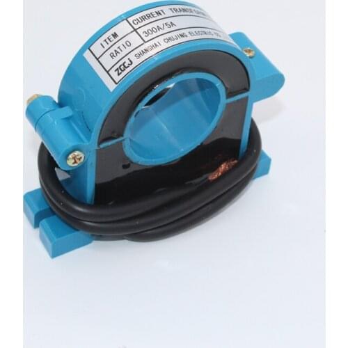 300A/5A Clamp retractable AC current transformer 300A AC split core CT ampere transformer
