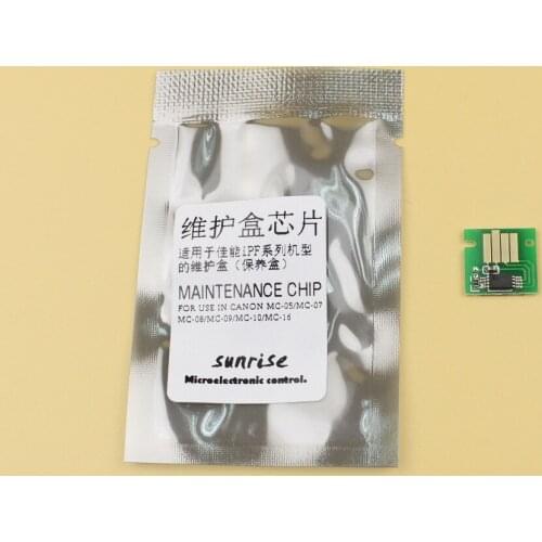 10pcs/lot Waste Ink Tank Chip for Canon IPF Plotter Maintenance Tank Chip MC-05 MC-06 MC-07 MC-08 MC-09 MC-10 MC-16 ink box chip