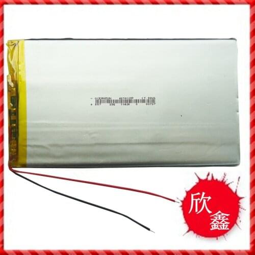 3.7V polymer lithium battery 4870125 with protective board 4500mAh tablet MID MP5 Rechargeable Li-ion Cell