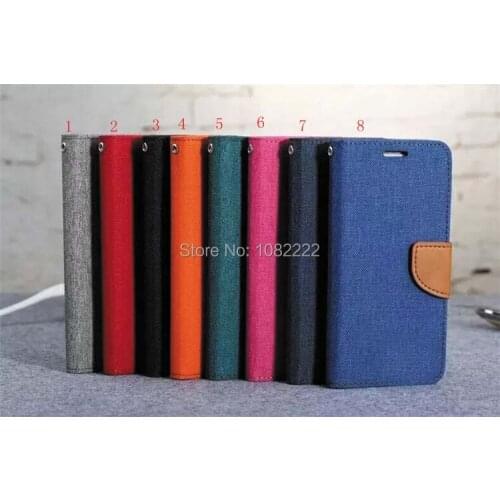 30pcs/lot For Huawei Honor 7X Mercury Jean Wallet Leather Stand PU+TPU Cover Case with card slot For Huawei Nova 2S