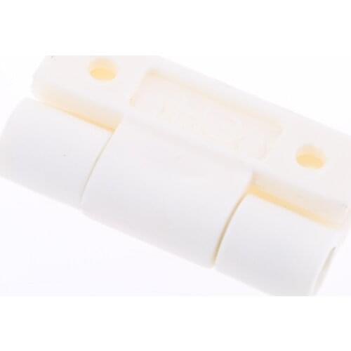 36mm X 30mm Cabinet Door Plastic Butt Ball Bearing Hinge White