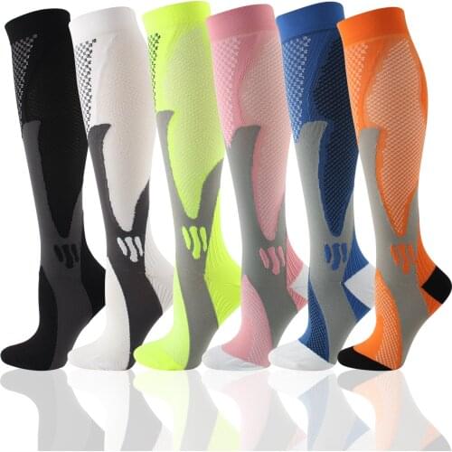 43 Styles Men Women Compression Socks Running Golf Rugby Hiking Socks Medical Nursing Socks Cycling Breathable Sports Socks