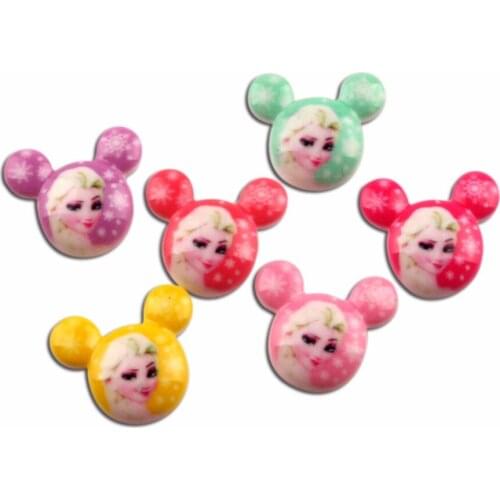 50Pcs Mixed Resin Mouse Fronze Decoration Crafts Beads Flatback Cabochon Kawaii Embellishments For Scrapbooking DIY Accessories