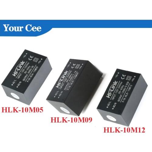 AC-DC Power Module Mini Isolation Switch AC to DC 10W Power Supply Module 220V to 5V/9V/12V HLK-10M05 HLK-10M09 HLK-10M12 HLK