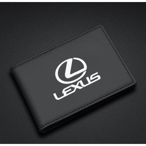 For Lexus IS250 IS300 RX330 RX350 rx300 gs300 is250 Car Accessories PU Leather Credit Card Case Car Driving Documents Protective